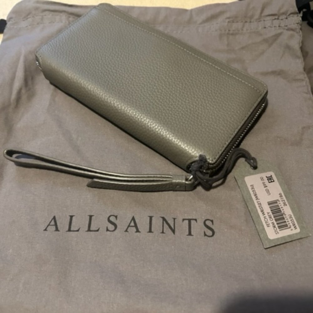 All Saints Wallet - New w/Dust Bag